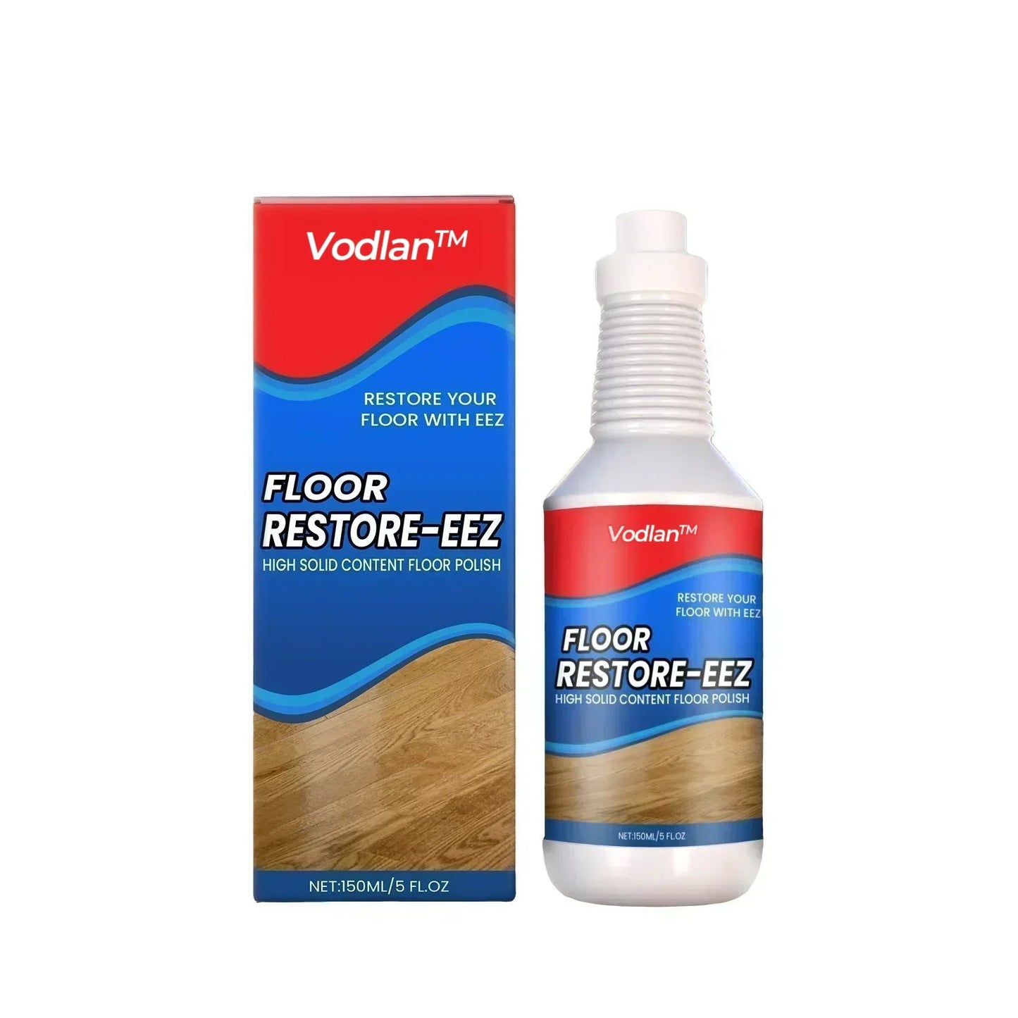 KUBOZN® Floor Restorer – Hochglanz-Finish & Versiegelung ohne Giftstoffe