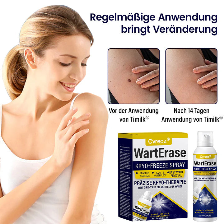 ❄️ Cvreoz® WartErase Cryo-Freeze Spray — Schnelle Entfernung von Warzen & Hautanhängseln