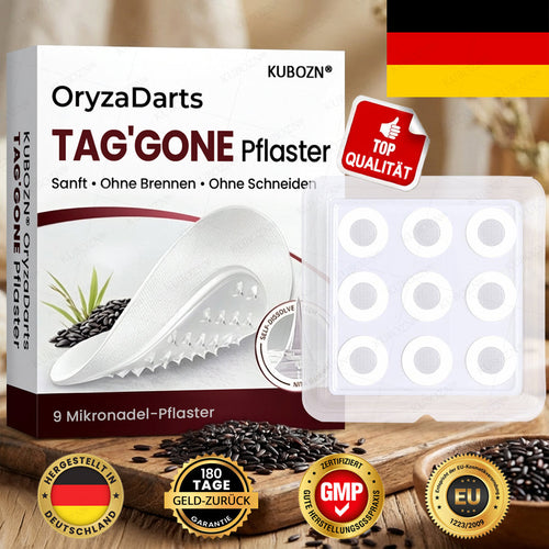 KUBOZN® OryzaDarts TAG’GONE – Schmerzfreie Entfernung an der Wurzel dank Schwarzer-Reis-Mikrotechnologie ✨ (offer)