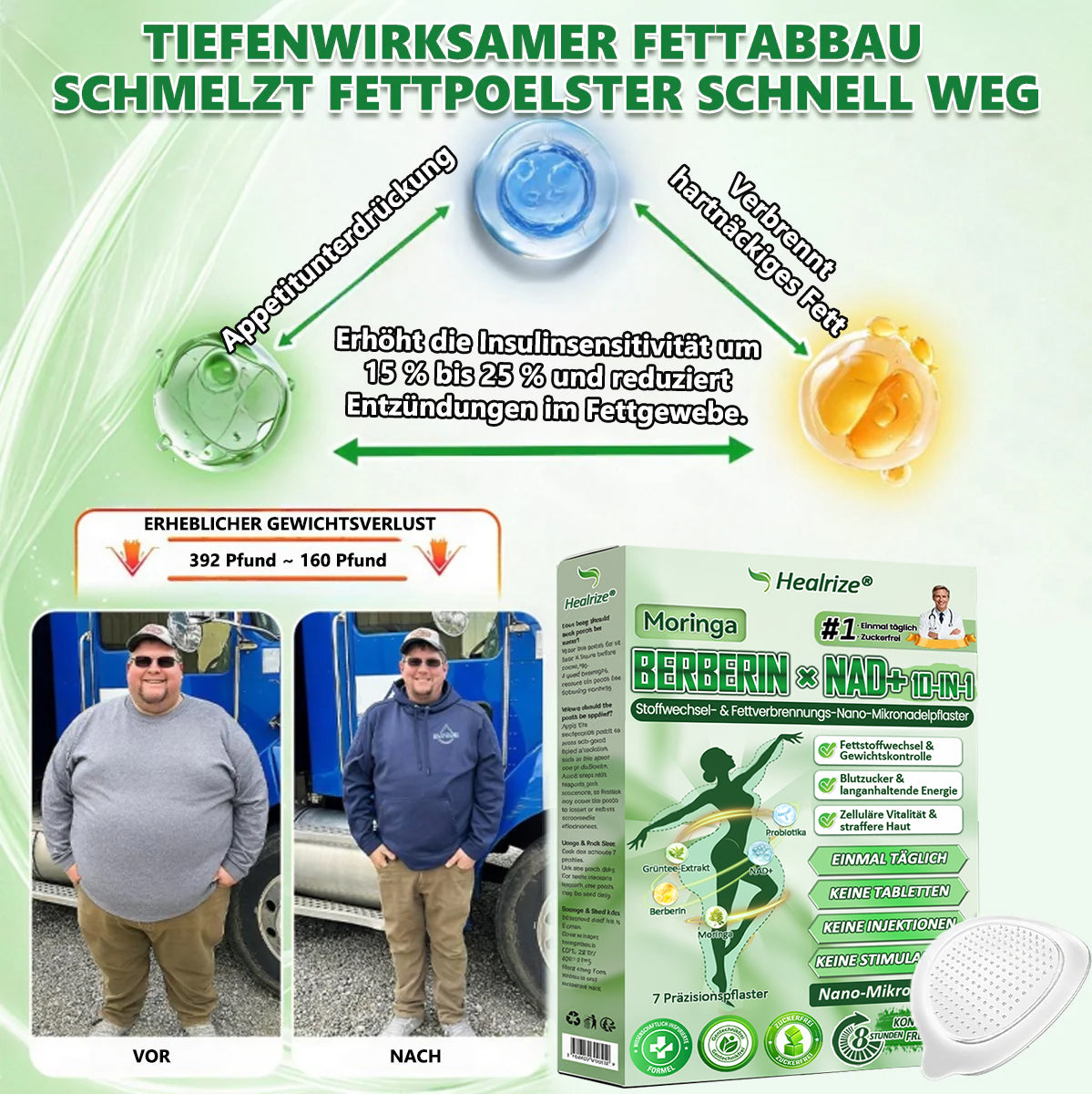 💗DE 𝐎𝐟𝐟𝐢𝐜𝐢𝐚𝐥  𝐒𝐭𝐨𝐫𝐞 | 🧑‍⚕️🩺 Healrize® 𝙈𝙤𝙧𝙞𝙣𝙜𝙖 𝗕𝗲𝗿𝗯𝗲𝗿𝙞𝙣×  𝙉𝘼𝐃+ 𝟏𝟎-𝐢𝐧-𝟏 𝙁𝙤𝙧𝙩𝙨𝙘𝙝𝙧𝙞𝙩𝙩𝙡𝙞𝐜𝐡𝐞𝐬  𝙉𝙖𝙣𝙤𝙢𝙞𝙠𝙧𝙤𝙣𝙖𝐝𝐞𝐥-𝐏𝐟𝐥𝐚𝙨𝙩𝙚𝙧 — Einmal täglich. Sichtbare Ergebnisse in 7 Tagen. (offer)