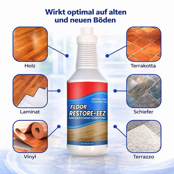 KUBOZN® Floor Restorer – Hochglanz-Finish & Versiegelung ohne Giftstoffe