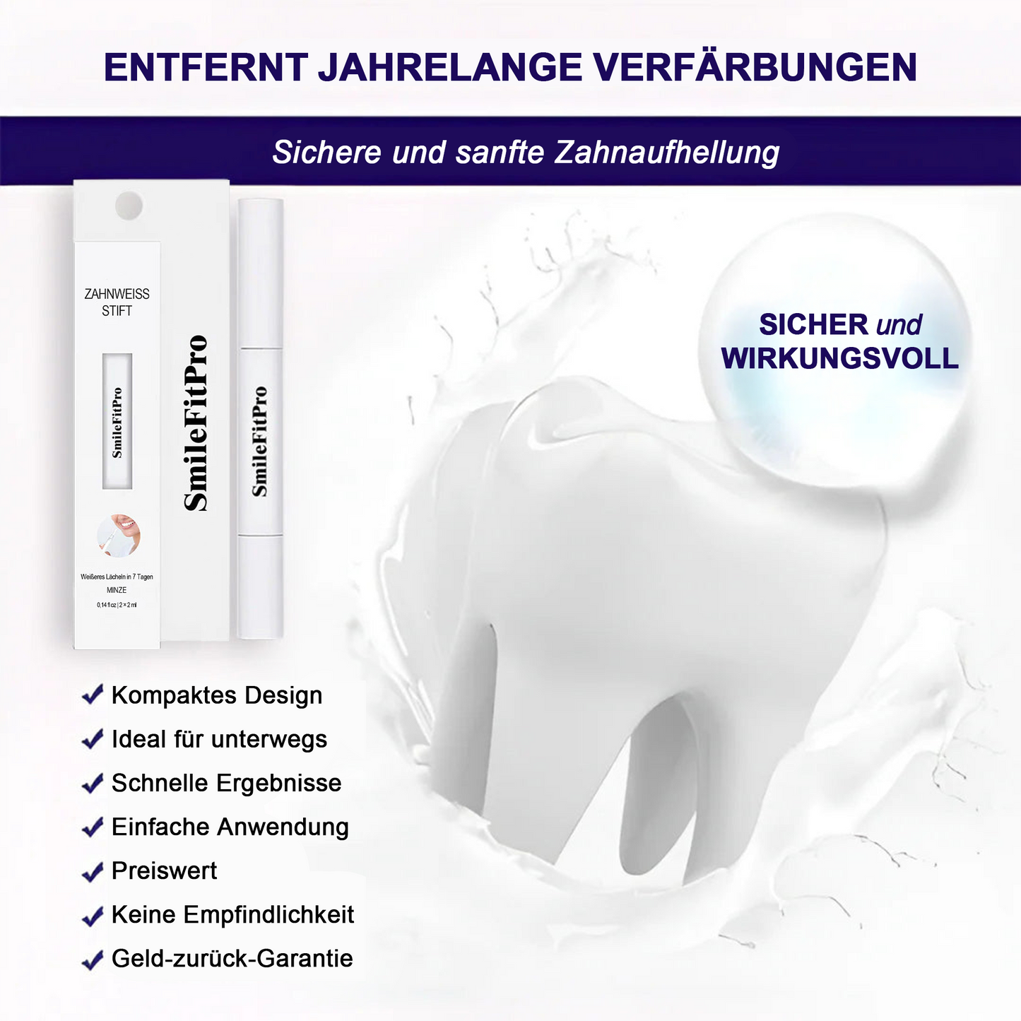 Cvreoz® SmileFitPro Zahnaufhellungsstift