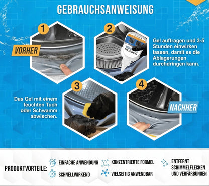 KUBOZN® Anti-Schimmel-Gel – Wirkt tiefenwirksam gegen Schwarzschimmel ohne Kraftaufwand