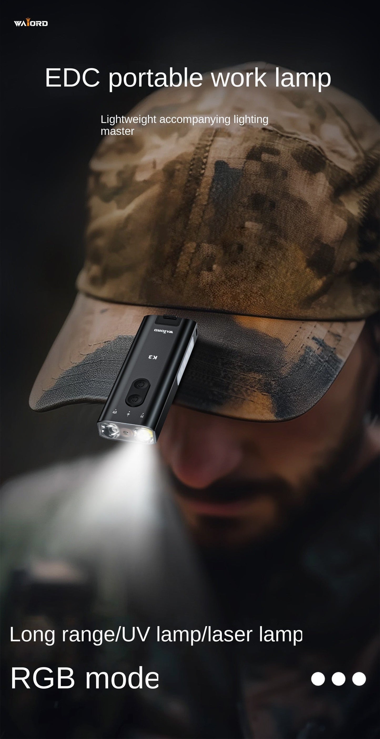 Cvreoz® K3 UltraMulti EDC Keychain Tool