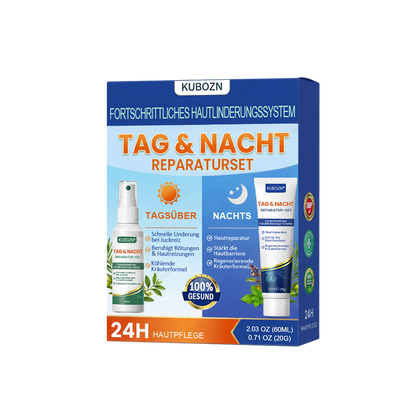 KUBOZN® Eczem & Neurodermitis Set – 24h Pflege bei Juckreiz, Rötungen & geschädigter Haut