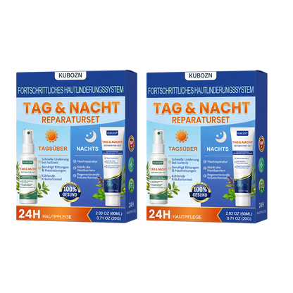KUBOZN® Eczem & Neurodermitis Set – 24h Pflege bei Juckreiz, Rötungen & geschädigter Haut