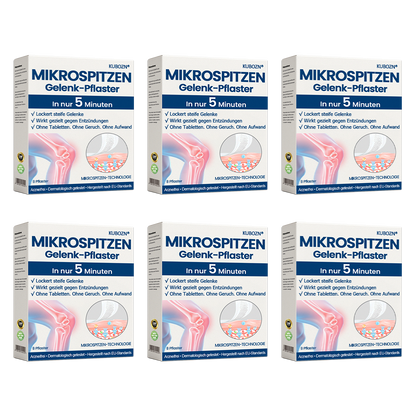 ✅ KUBOZN® Mikrospitzen-Gelenkpflaster – Spürbare Linderung in nur 5 Minuten