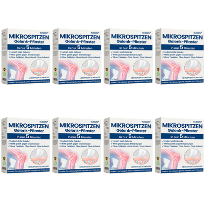 ✅ KUBOZN® Mikrospitzen-Gelenkpflaster – Spürbare Linderung in nur 5 Minuten