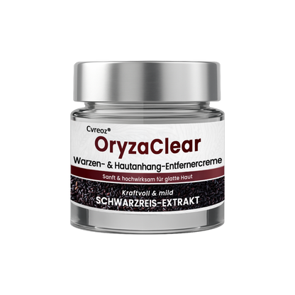 ⭐ Cvreoz® OryzaClear – Schwarzreis-Extrakt Creme gegen Hautanhänge & raue Stellen – sanft, pflanzlich & sichtbar wirksam (Offer)