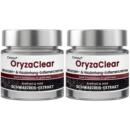 ⭐ Cvreoz® OryzaClear – Schwarzreis-Extrakt Creme gegen Hautanhänge & raue Stellen – sanft, pflanzlich & sichtbar wirksam (Offer)
