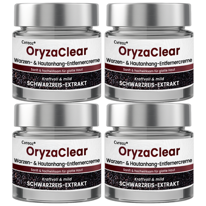 ⭐ Cvreoz® OryzaClear – Schwarzreis-Extrakt Creme gegen Hautanhänge & raue Stellen – sanft, pflanzlich & sichtbar wirksam (Offer)